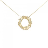 K18YG ダイヤモンド ネックレス 0.15CT