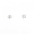 PT ソリティア ダイヤモンド ピアス 0.40CT