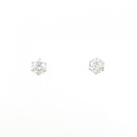 PT ソリティア ダイヤモンド ピアス 0.40CT