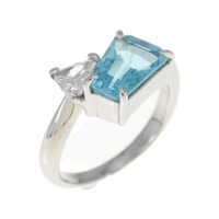 PT パライバトルマリン リング 1.12CT