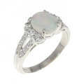 PT オパール リング 0.57CT