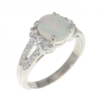 PT オパール リング 0.57CT