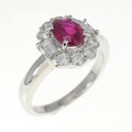PT ルビー リング 0.86CT