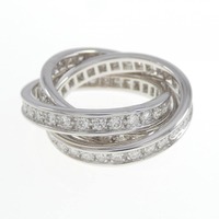 カルティエ スリーバングルズ リング