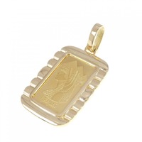 K18YG（枠） インゴット ペンダント