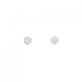【新品】K18YG ダイヤモンド ピアス 0.225CT 0.216CT H SI1 Good