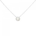 K18WG ダイヤモンド ネックレス 0.23CT