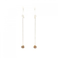 K18YG アンダリュサイト ピアス