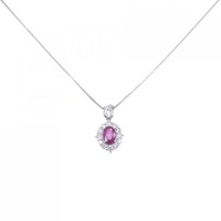 ギンザ タナカ ルビー ネックレス 0.66CT