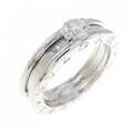 ブルガリ B.zero1 リング 0.31CT D VVS1