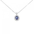 PT/K14WG サファイヤ ネックレス 1.12CT