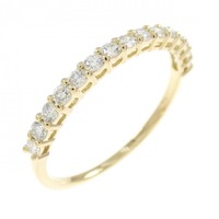 【リメイク】K18YG ダイヤモンド リング 0.30CT