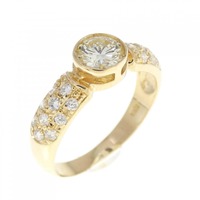 K18YG ダイヤモンド リング 0.40CT