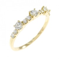K18YG ダイヤモンド リング 0.32CT