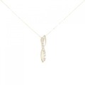 【新品】K18YG ダイヤモンド ネックレス 0.30CT