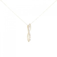 【新品】K18YG ダイヤモンド ネックレス 0.30CT