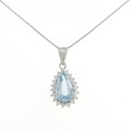 PT アクアマリン ネックレス 1.35CT