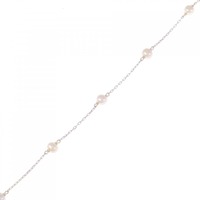 K18PG 淡水パール ブレスレット