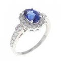 PT サファイヤ リング 1.28CT