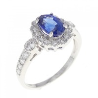 PT サファイヤ リング 1.28CT