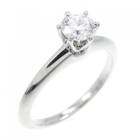 ティファニー クラシックソリティア リング 0.35CT