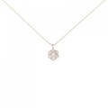 K18PG ダイヤモンド ネックレス 0.10CT