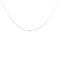 K18WG ダイヤモンド ネックレス 0.03CT