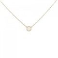 K18YG ダイヤモンド ネックレス 0.15CT