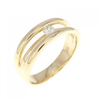 K18YG ダイヤモンド リング 0.08CT