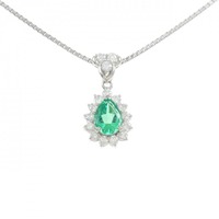 PT エメラルド ネックレス 0.90CT