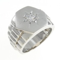 PT ダイヤモンド リング 0.414CT