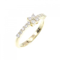ポンテヴェキオ フラワー ダイヤモンド ピンキーリング 0.14CT