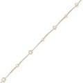 K18PG ダイヤモンド ブレスレット 0.30CT