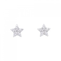 エクレット 煌星 ピアス 0.44CT