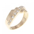 K18PG ダイヤモンド リング 0.21CT