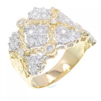 750YG/750WG ダイヤモンド リング