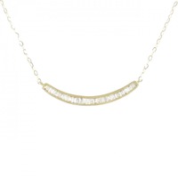 K18YG ダイヤモンド ネックレス 0.20CT