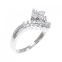 PT フラワー ダイヤモンド リング 0.30CT