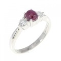 PT ルビー リング 0.51CT