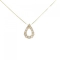 K18YG ダイヤモンド ネックレス 0.50CT