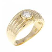 K18YG ダイヤモンド リング 0.23CT