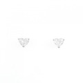 PT ハート ダイヤモンド ピアス 1.439CT