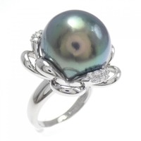 PT 黒蝶パール リング 15.7mm