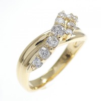 K18YG ダイヤモンド リング 0.52CT