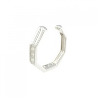 PT ダイヤモンド イヤーカフ 片耳 0.13CT