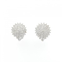 PT/K14WG ダイヤモンド イヤリング 2.06CT