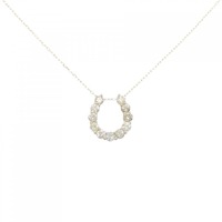 【新品】K18YG ホースシュー ダイヤモンド ネックレス 1.00CT
