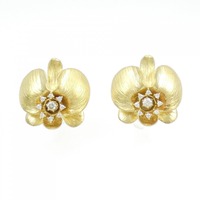 タサキ フラワー ダイヤモンド ピアス/イヤリング 0.32CT