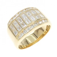 K18YG ダイヤモンド リング 1.21CT