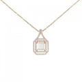 K18PG ダイヤモンド ネックレス 0.80CT